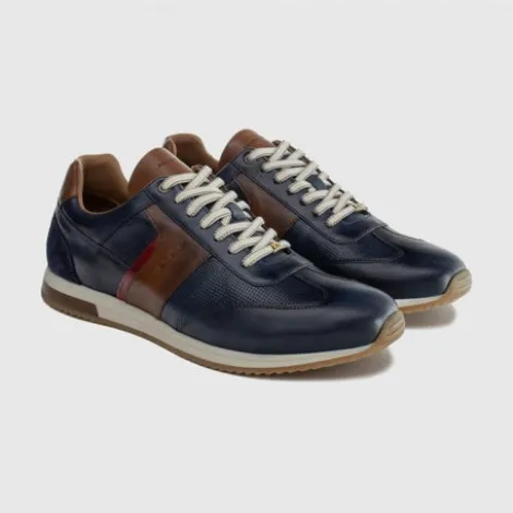 Ambitious Navy and Tan Trainer|113196580