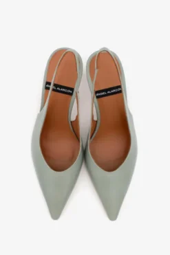 Angel Alarcon Green Sling Back|26023GRN