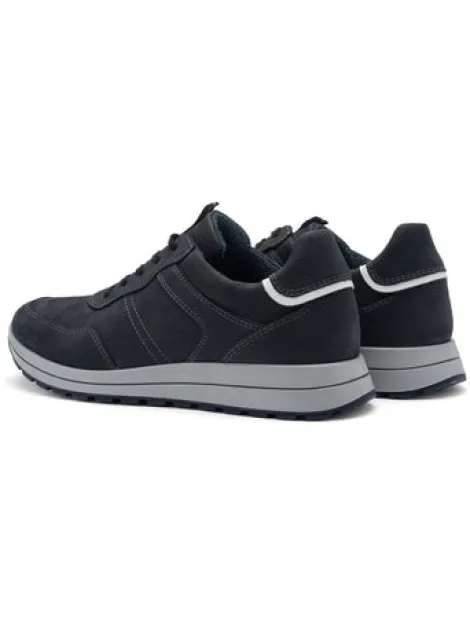 Ara Navy Wide Fit Trainer|112452322