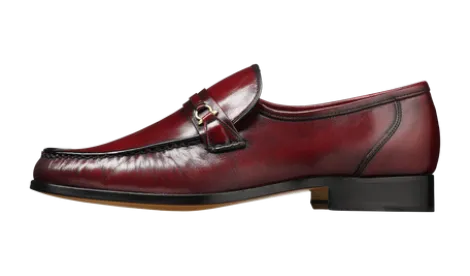 Barker Wade Burgundy Moccasin