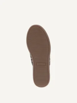 Caprice White and Leo Print Trainer|923705195