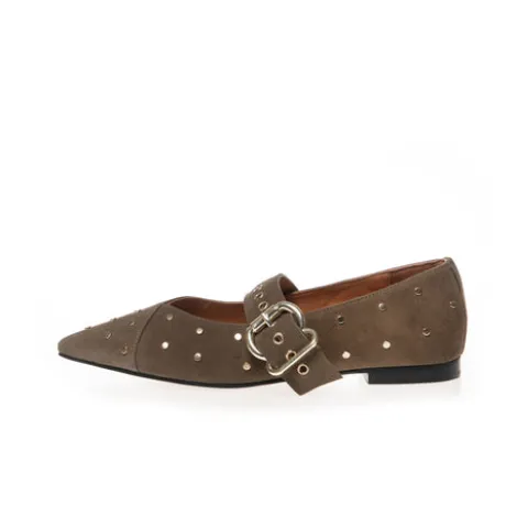 Copenhagen Army Green Mary Jane|CS8429ARMY