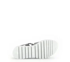 Gabor Blue and Silver Wedge Sandal|8462061