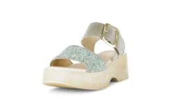 Gabor Green Platform Sandal|8452641