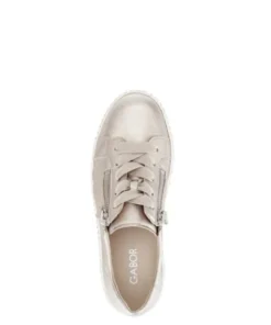 Gabor Light Gold Platform Trainer|8333462