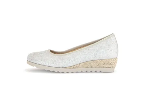 Gabor Lizard Effect Wedge Pump|8264180