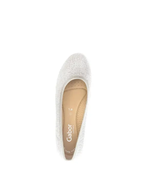 Gabor Lizard Effect Wedge Pump|8264180