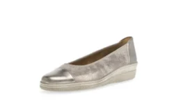 Gabor Metallic Bronze Mini Wedge Pump|8604262