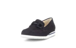 Gabor Navy Suede Comfort Loafer|8241646