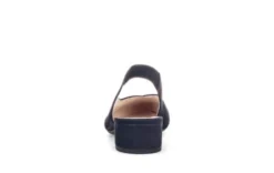 Gabor Navy Suede Sling Back|8152016
