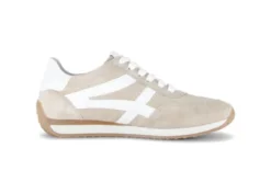 Gabor Soft Beige Suede Trainer |8655633