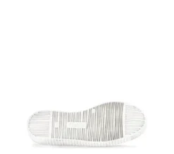 Gabor White Leather Platform Trainer|8333421W