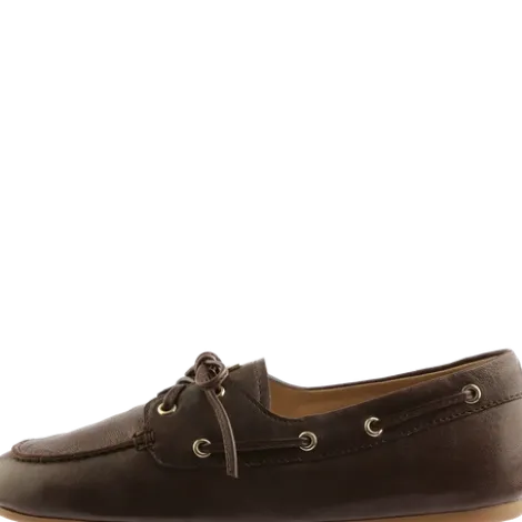 Hogl Brown Modern Boat Shoe|1005468100
