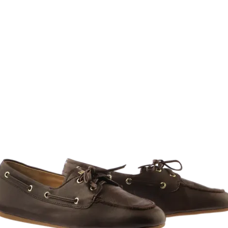 Hogl Brown Modern Boat Shoe|1005468100
