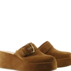 Hogl Camel Platform Clog|1025322200