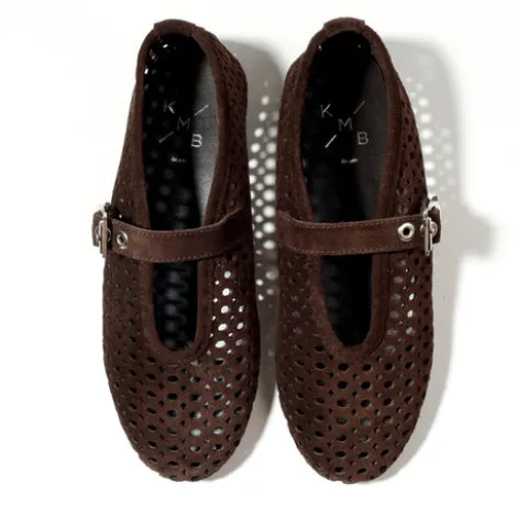 KMB Testa Brown Mary Jane |A7649