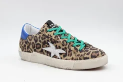 Meline Leo Print Trainer|328170320