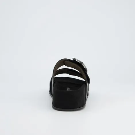 Paul Green Black Platform Mule|6157040