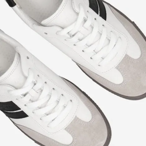 Paul Green Black & White Retro Trainer |5450130