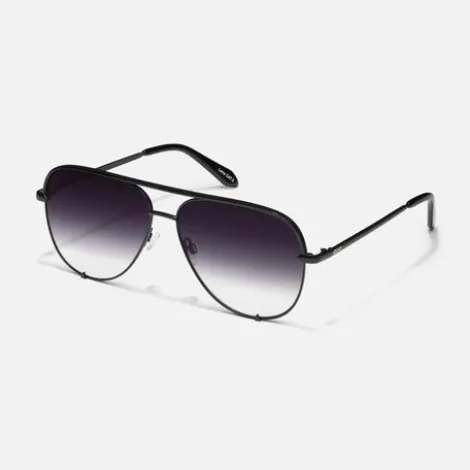 Quay High Key Mini Black Smoke Fade