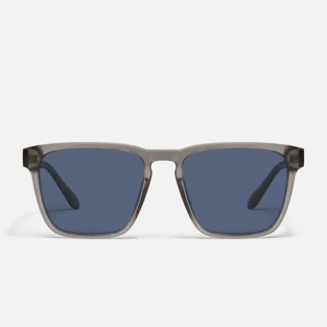 Quay Unplugged Grey Navy Polarized