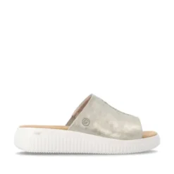 Remonte Light Gold Comfort Mule|D3L5390