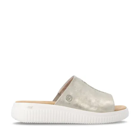 Remonte Light Gold Comfort Mule|D3L5390