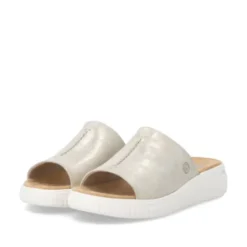 Remonte Light Gold Comfort Mule|D3L5390