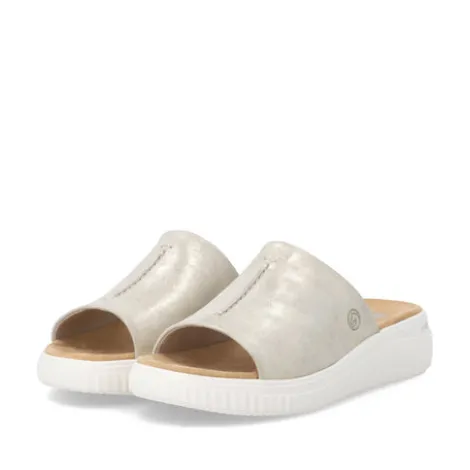Remonte Light Gold Comfort Mule|D3L5390