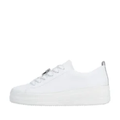Remonte White Platform Trainer|D1C0382