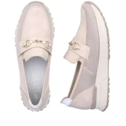 Rieker N745560WHT- Loafer.