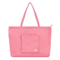 Roka portobello N large Tote crimson.