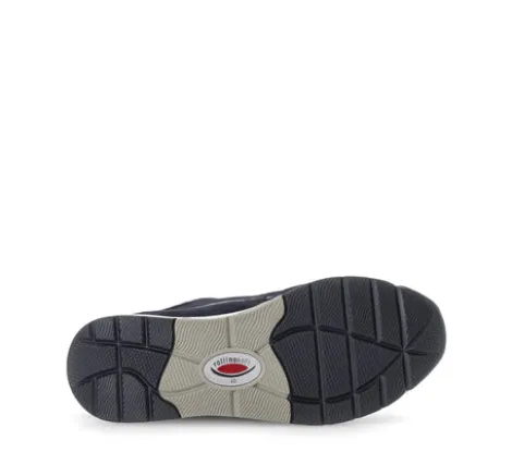 Rolling Soft Navy Nubuck Comfort Trainer|8687836