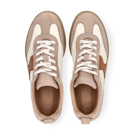 Salamander Beige and Tan Trainer|F31ARN0314