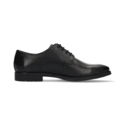 Salamander Black Lace-Up Business Shoe|E11AUU0110