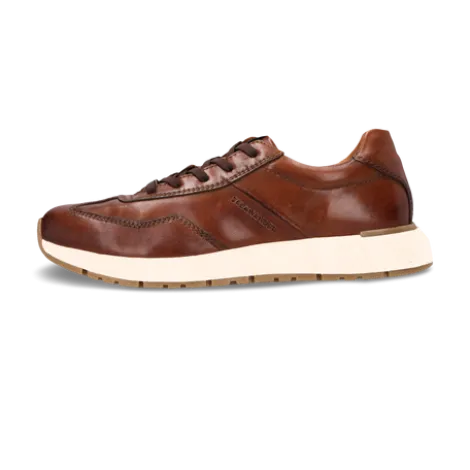 Salamander Cognac Leather Trainer|E31ASA0563