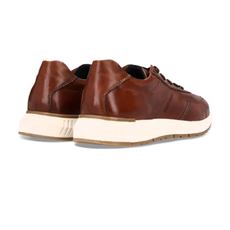 Salamander Cognac Leather Trainer|E31ASA0563