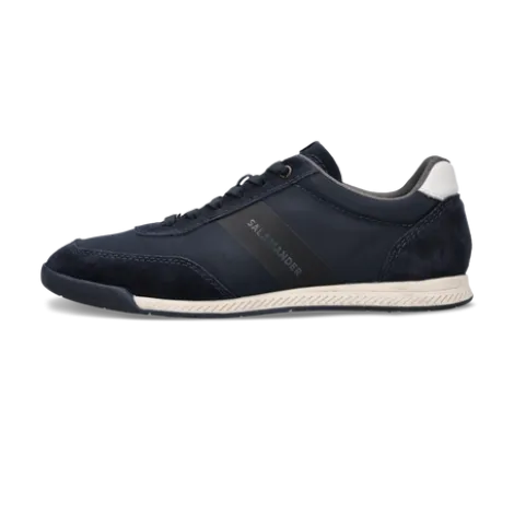 Salamander Navy Leather Trainer|E31AWA0341