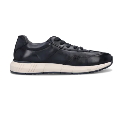 Salamander Navy Leather Trainer|E31ASA0541-