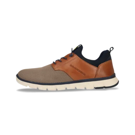 Salamander Taupe and Tan Trainer|E31ASB6052