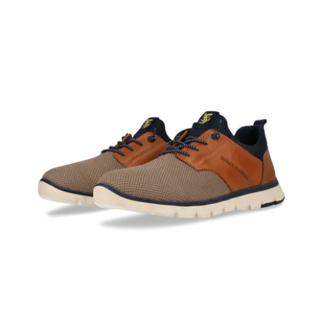 Salamander Taupe and Tan Trainer|E31ASB6052