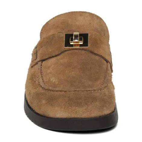 Steve Madden Brown Suede Slip On| 11005393T