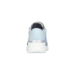 Waldlaufer Blue Wedge Wide Fit Trainer |927H02524