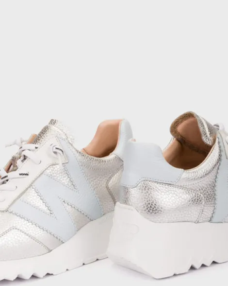 Wonders Silver Wedge Trainer|E6770PL